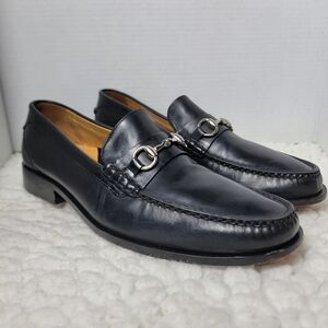 Cole Haan C05322 Men’s Horsebit Loafers Black Leather Slip On Shoes Size 11 M